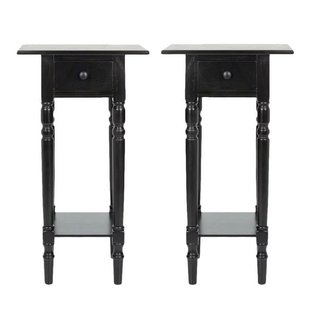 Wood End Table Set of 2 O12320