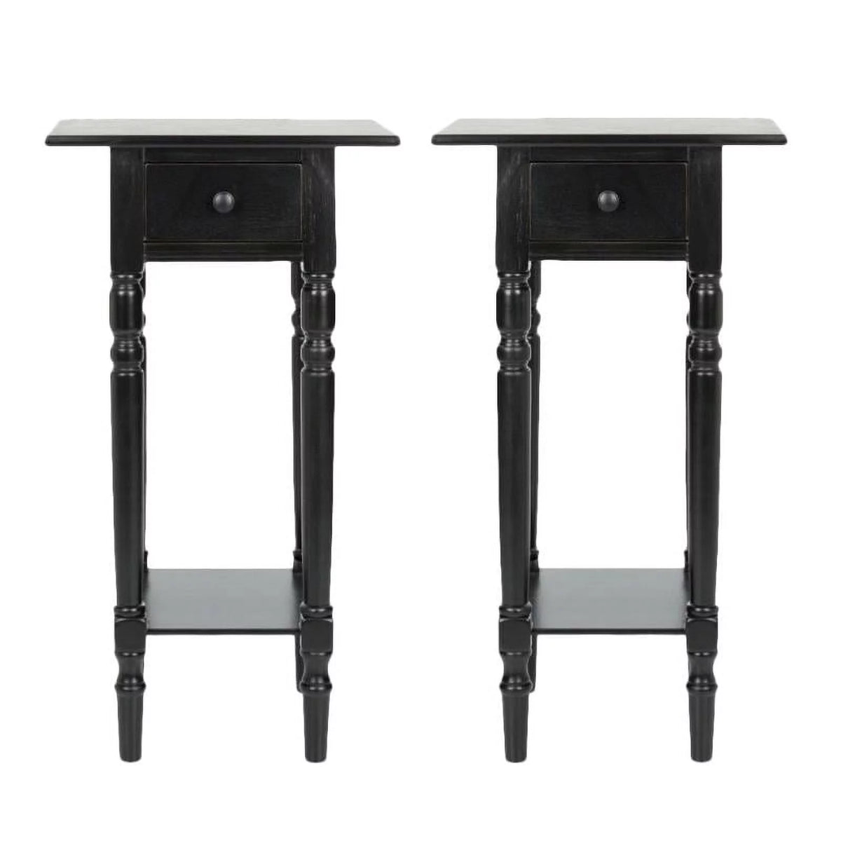 Wood End Table Set of 2 O12320