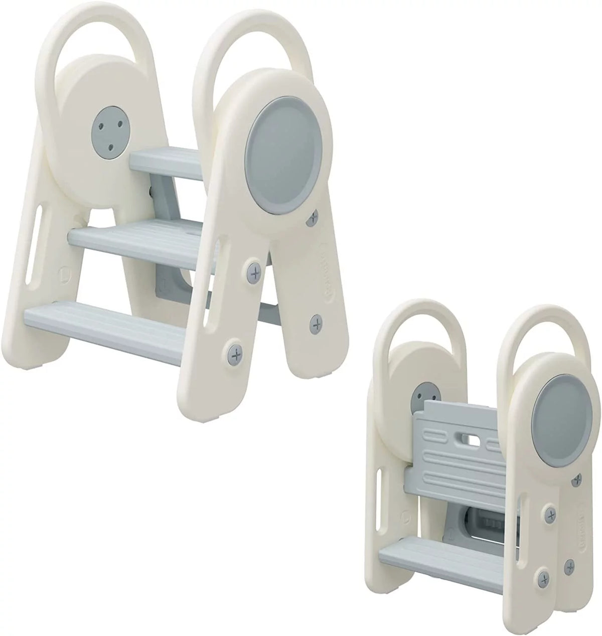 Foldable Toddler Step Stool Blue V328667