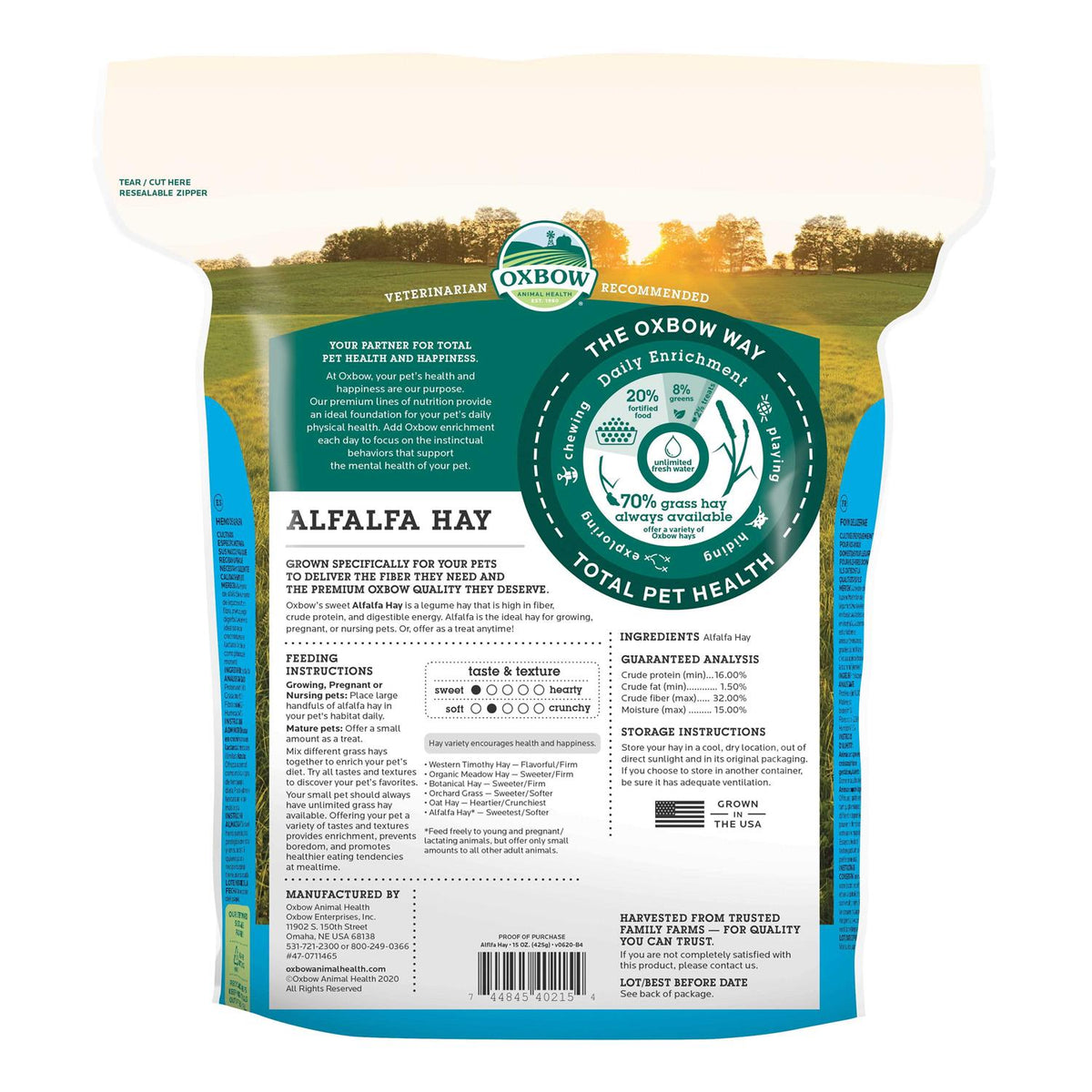 Alfalfa Hay Pet Supplies T3099