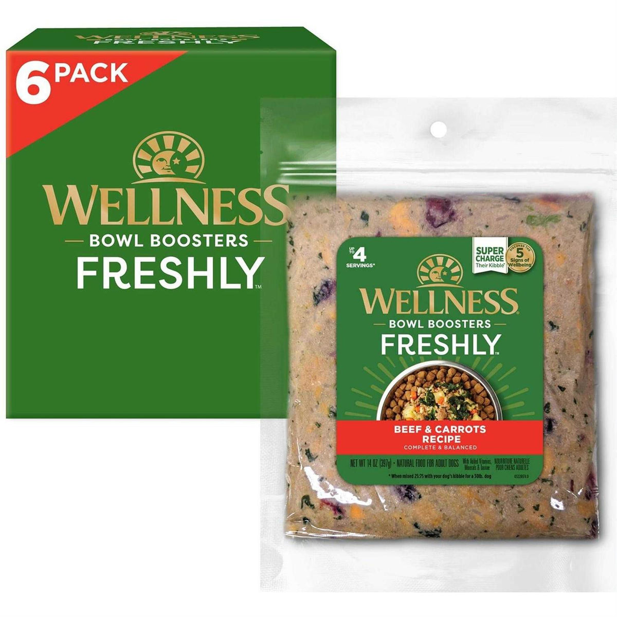 Chicken & Butternut Squash Frozen Dog Food N2639