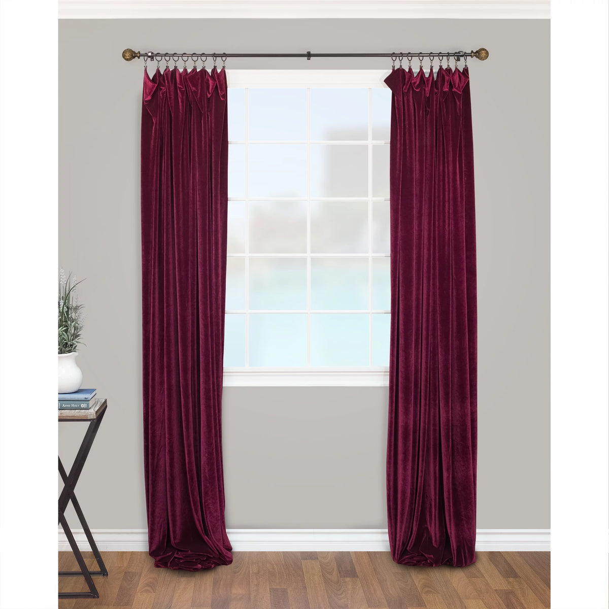 Blue Window Curtain B1611