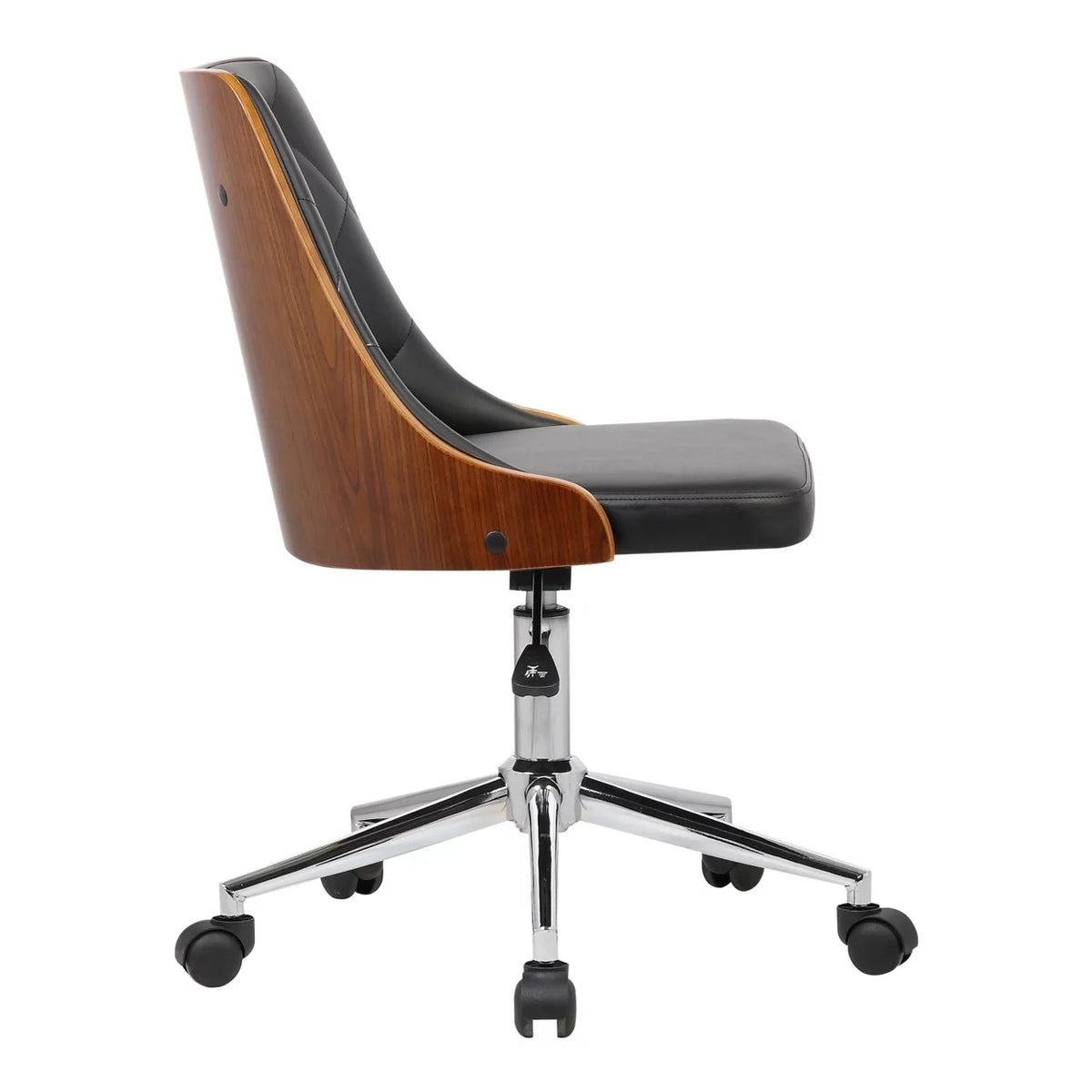 Brown and Black Adjustable Tufted Office Chair E927