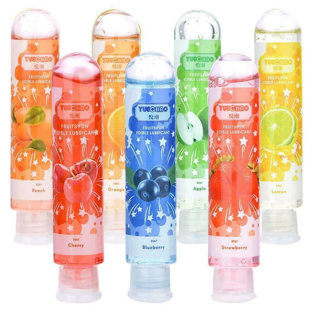 7 Pcs Fruit Flavored Edible Water Based Lubricant N474912