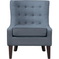 Light Gray Accent Arm Chair T580