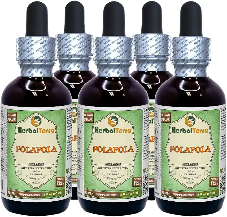 Ceylon Leadwort Dried Herb Alcohol-Free Liquid Extract 5x2 oz Y2493