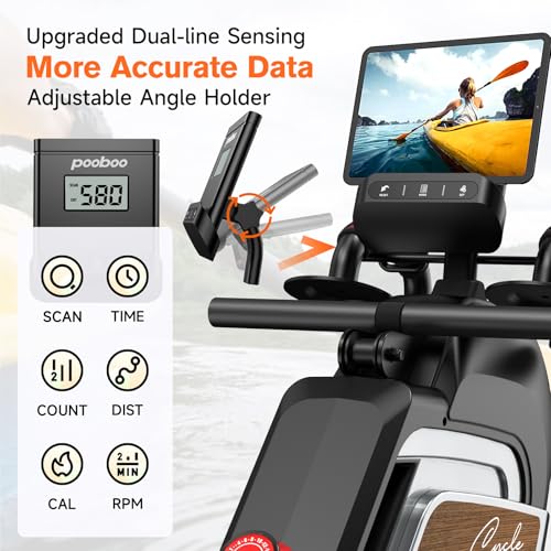 Magnetic Rowing Machine 360 LB Weight Capacity O914