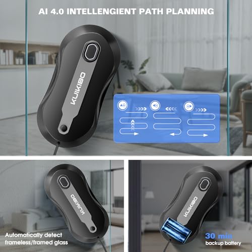 Window Cleaning Robot with Dual Water Spray 3500Pa A799