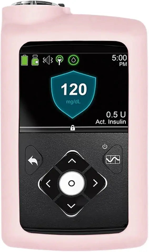 Soft Silicone Insulin Pump Cover Light Pink P822166