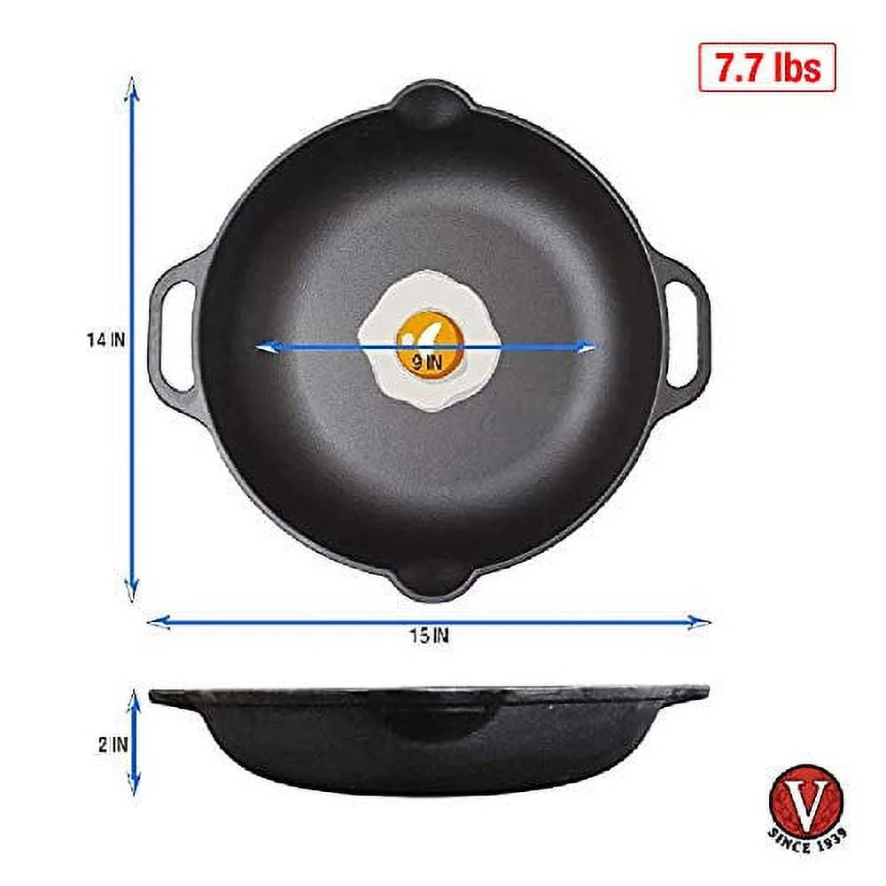 Cast Iron Round Frying Pan P651784