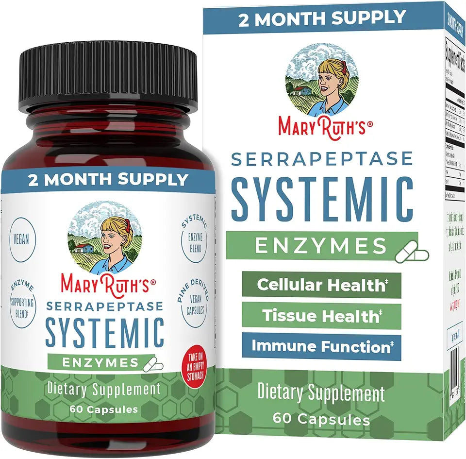 Serrapeptase Enzyme Supplement 60 Count R673735