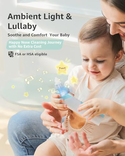 Baby Nasal Aspirator with 3 Soft Silicone Tips R932