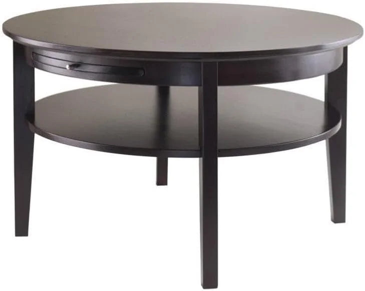 Round Coffee Table with Pull Out Tray R887629