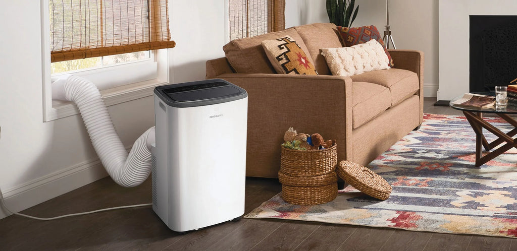 14,000 BTU 115V Portable Air Conditioner White L358