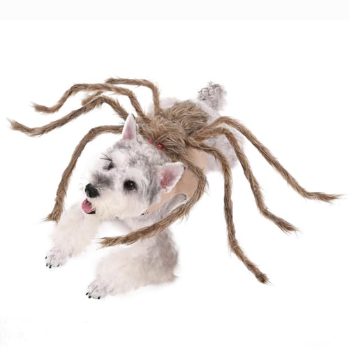 Dog Halloween Spider Costume with Adjustable Fasteners V2285