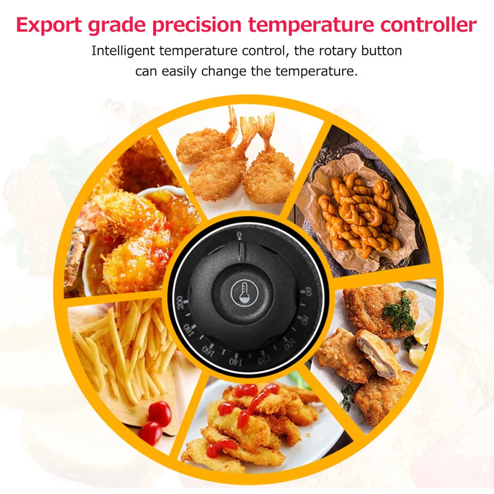 6L 2500W Stainless Steel Electric Fryer X399