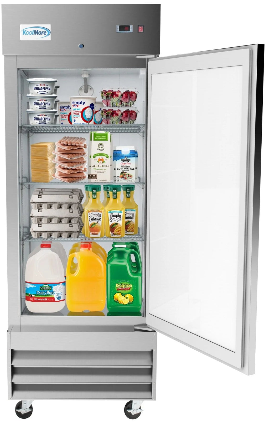 29 in. One-Door Reach-In Commercial Refrigerator 15.5 Cu. ft. E5608