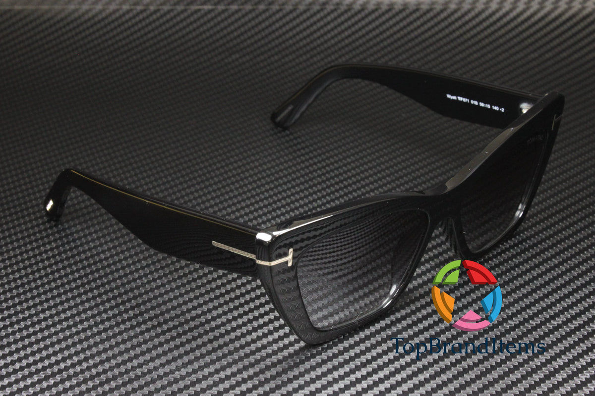 Grey Gradient Cat Eye Sunglasses I486538