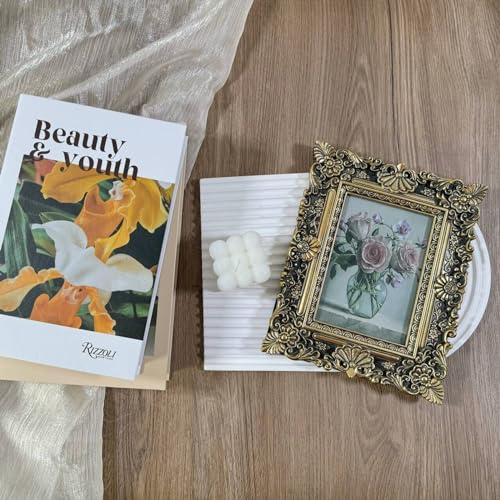 Black 8x10 Vintage Picture Frame with Glass Cover Y4474