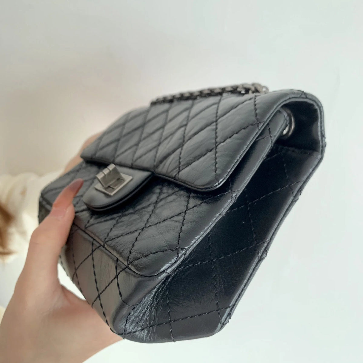 Black Mini Handbag Q14394