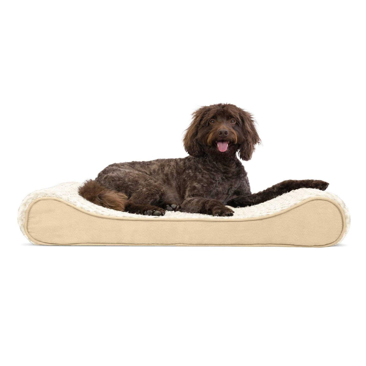 Plush Luxe Lounger Dog Bed P46662