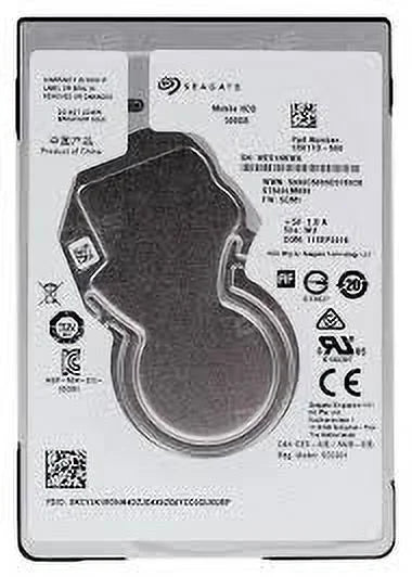 500GB SATA 5400rpm HDD X537