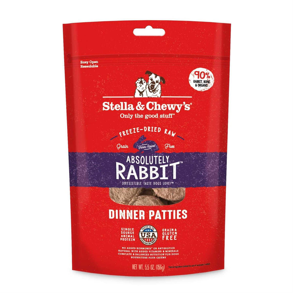 Freeze Dried Dog Food Patties P102