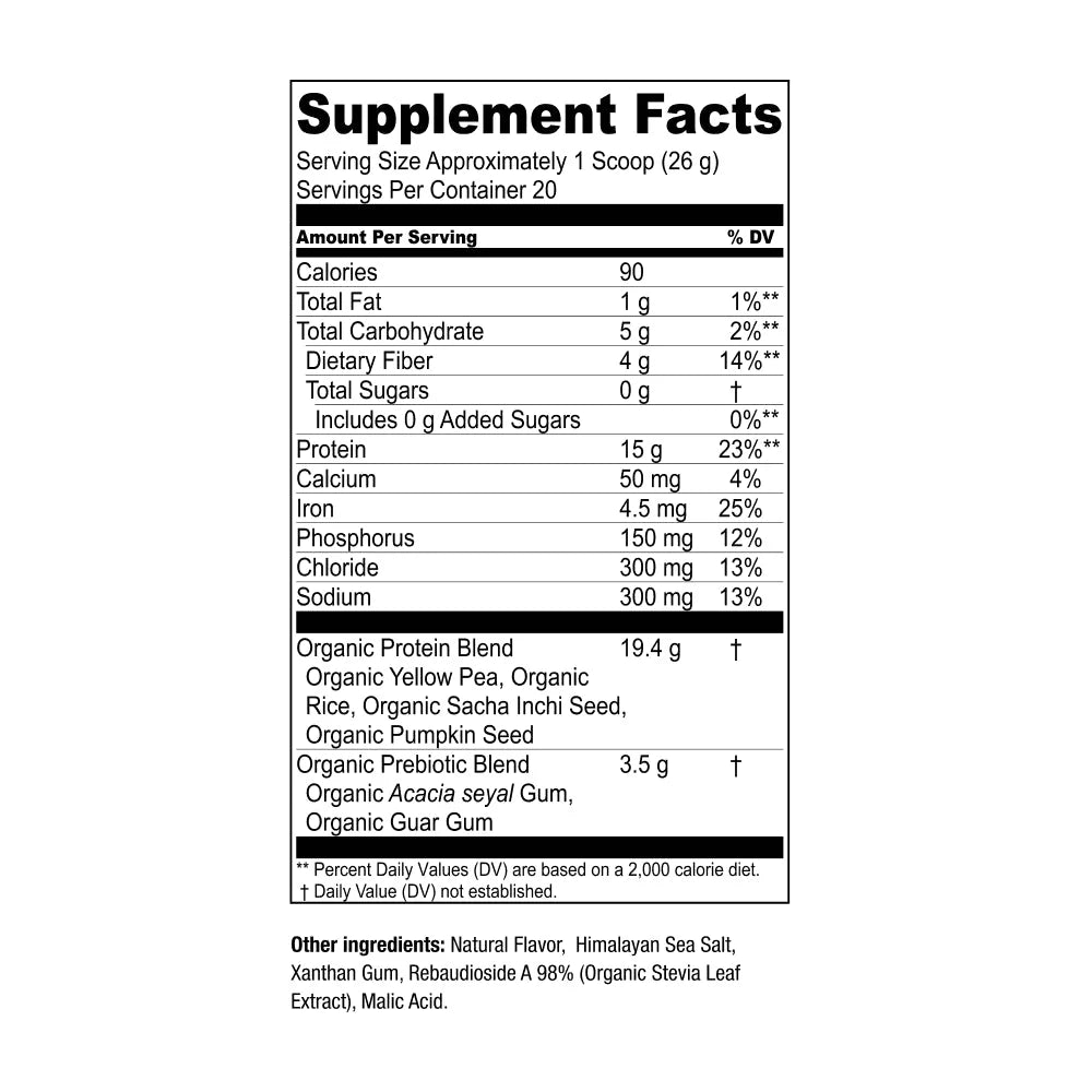 Vanilla Protein T3807