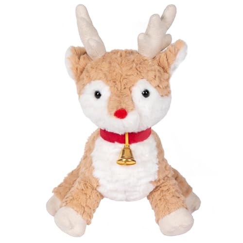 12.6 Inch Reindeer Stuffed Animal Plush Toy Q67406