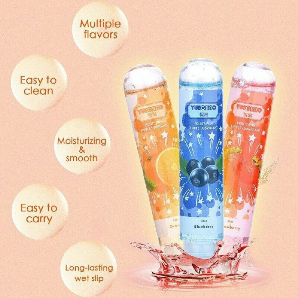 7 Pcs Fruit Flavored Edible Water Based Lubricant N474912