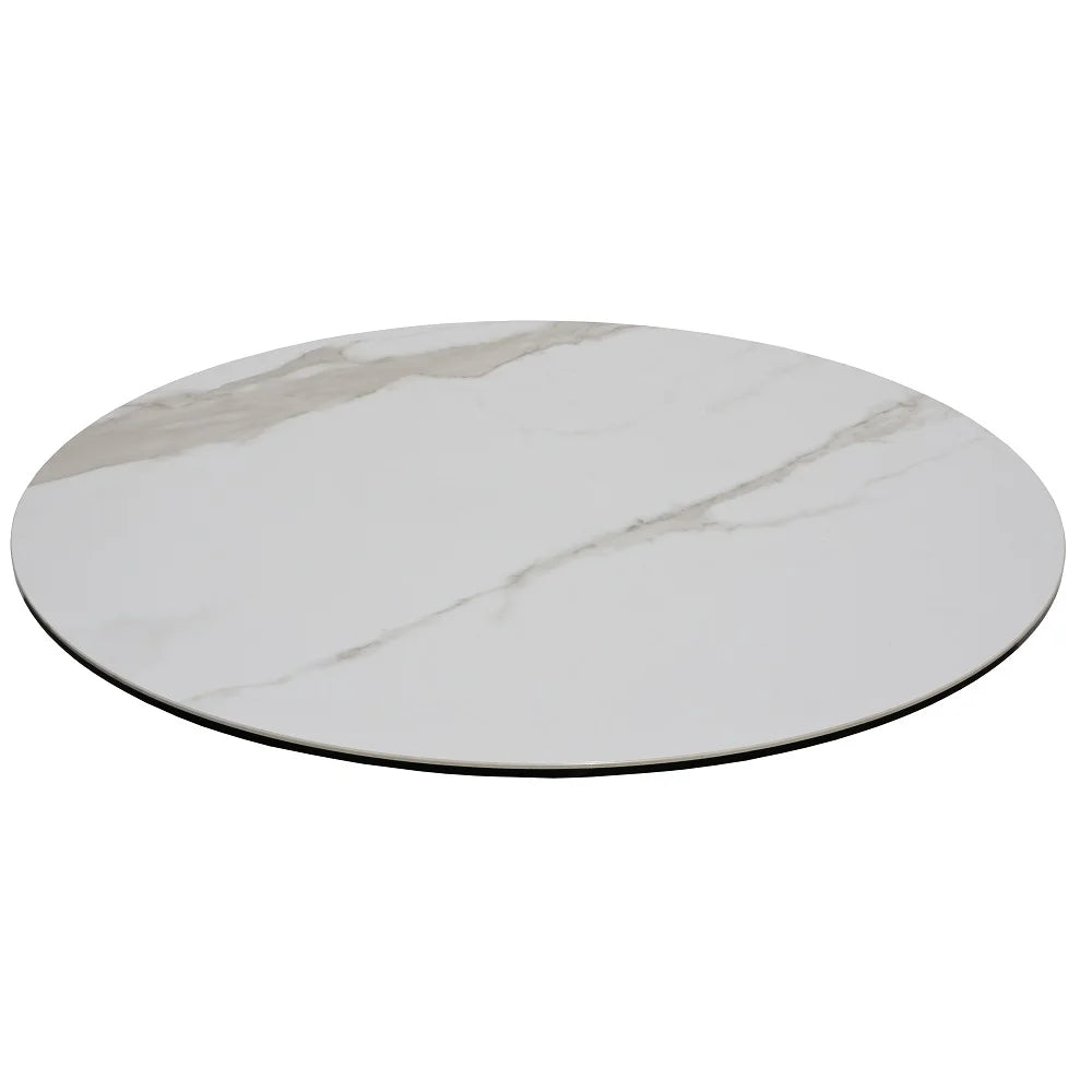 White Ceramic Top Dining Table D8907