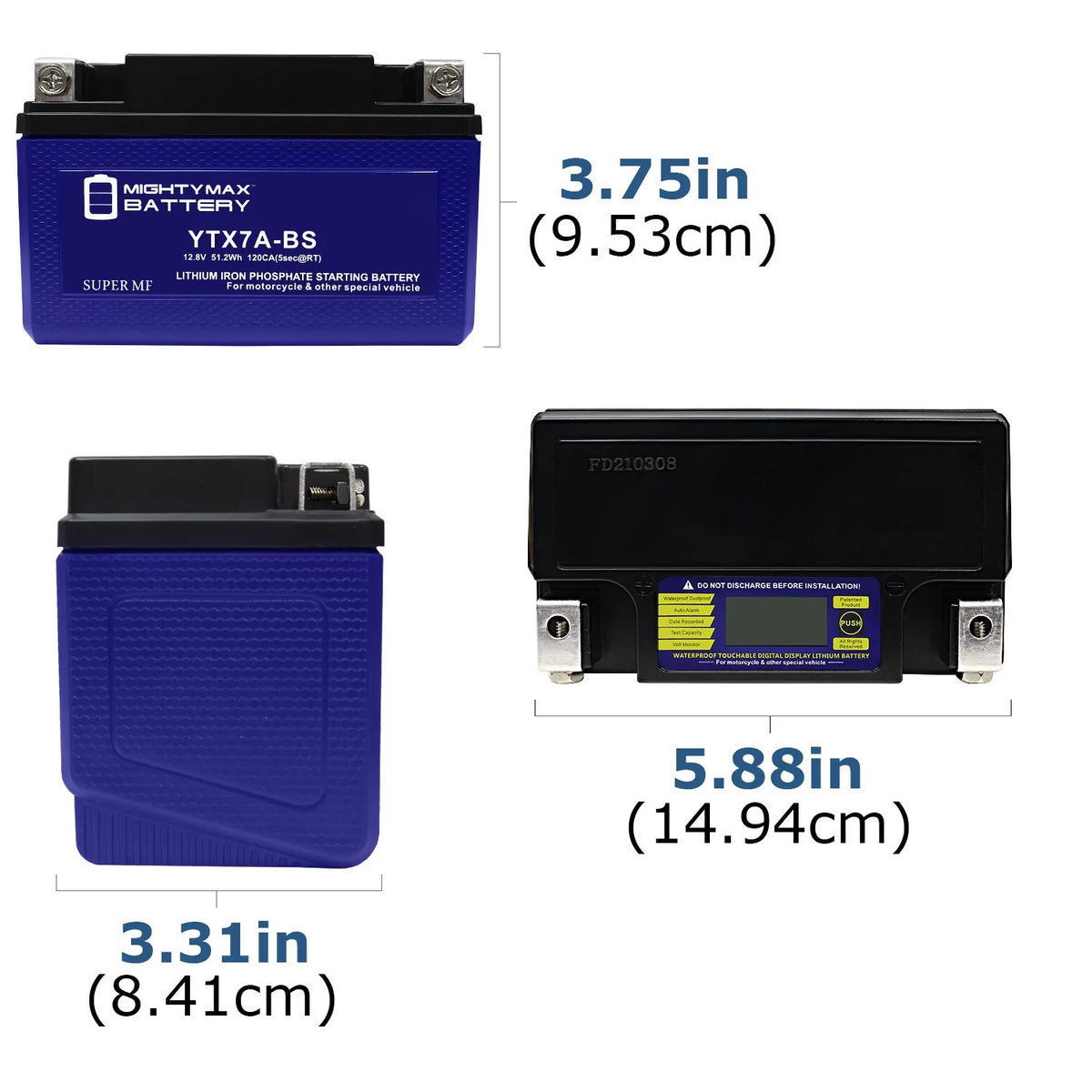 Lithium Replacement Battery 8 Pack B72665