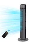 40'' Oscillating Tower Fan with Remote Control, Black L1499