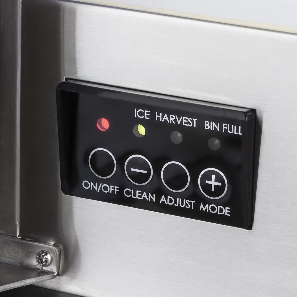 Premium Outdoor Ice Maker, 50 Lb, Silver D51383