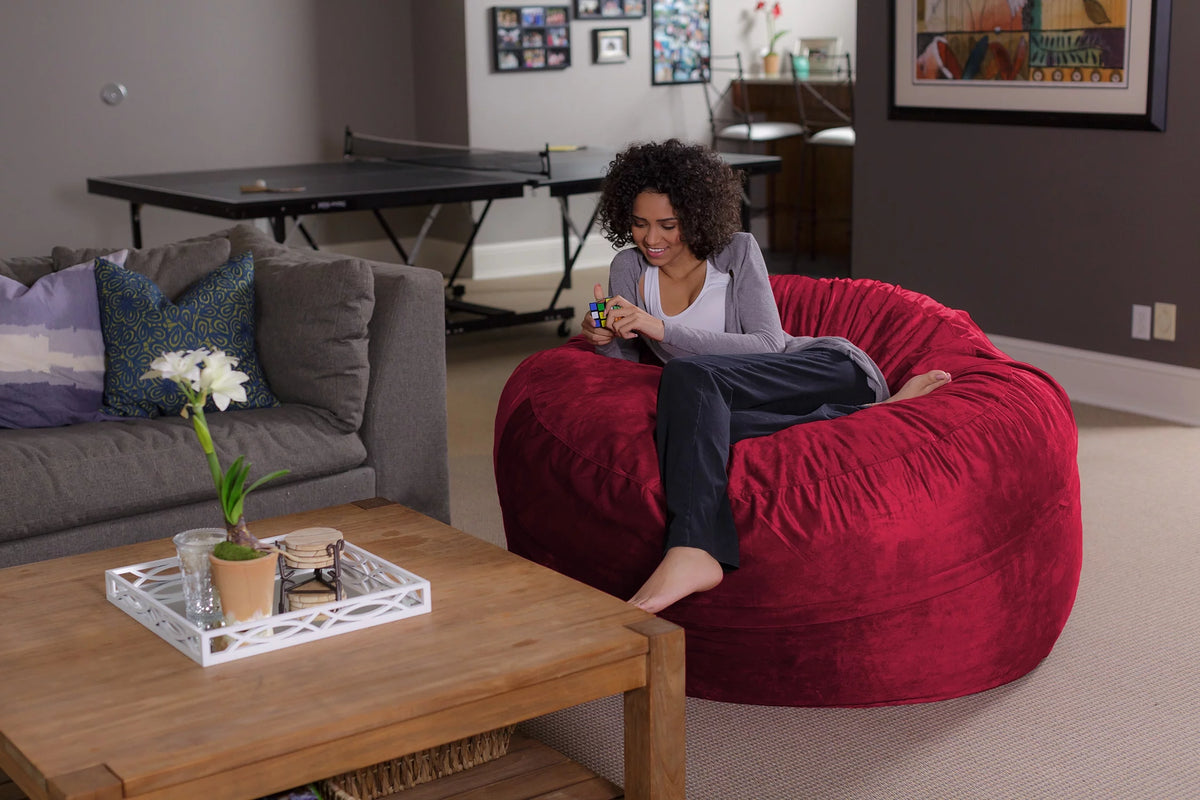 Memory Foam Bean Bag Chair 5 ft P57545