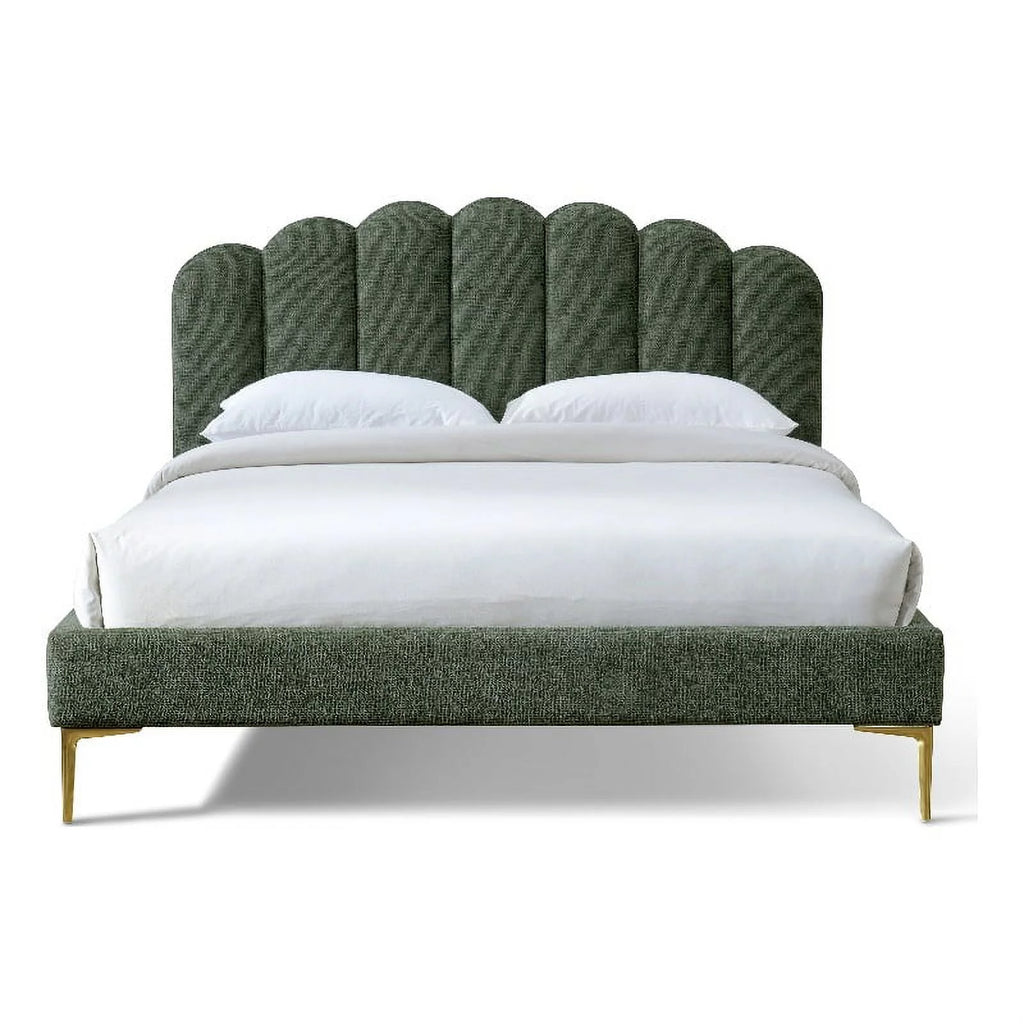 Forest Green Queen Platform Bed M363246