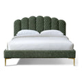 Forest Green Queen Platform Bed M363246