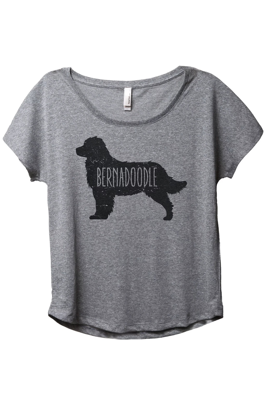 Heather Grey Dolman T-Shirt C998