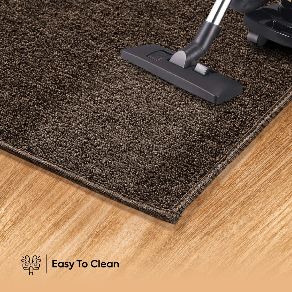 Chocolate 2' x 2' Square Indoor/Outdoor Area Rug V136002