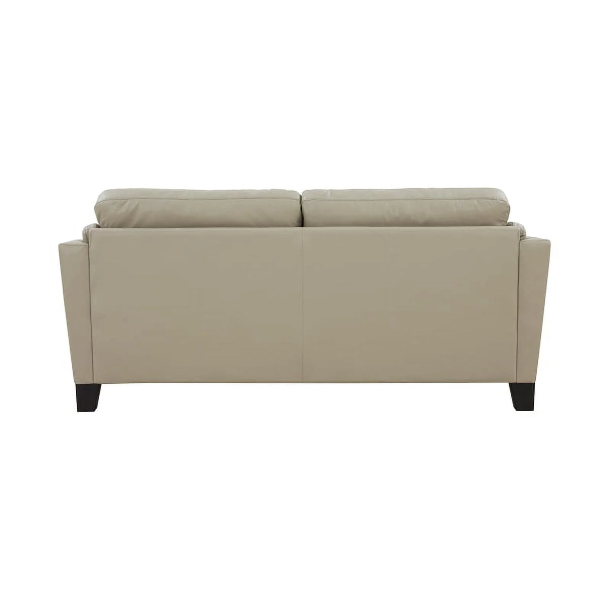 Cream Top Grain Leather Sofa K496