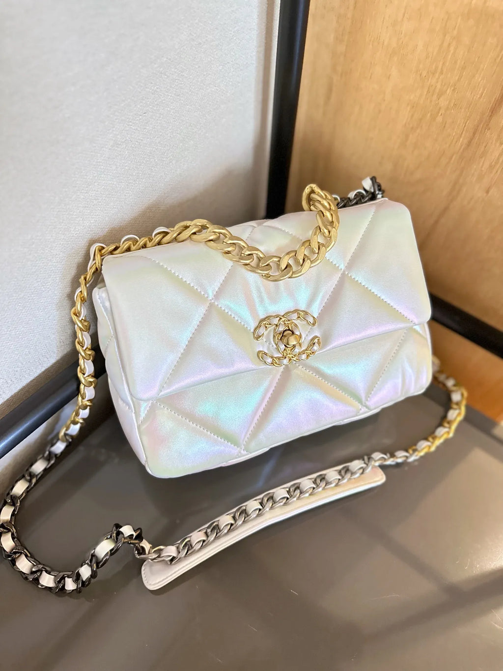 Small Medium Silver Gold Bag U824