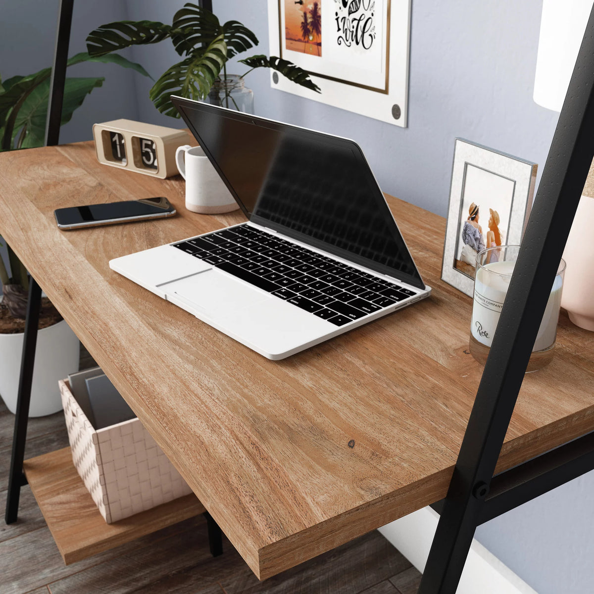 Desk with Hutch A299