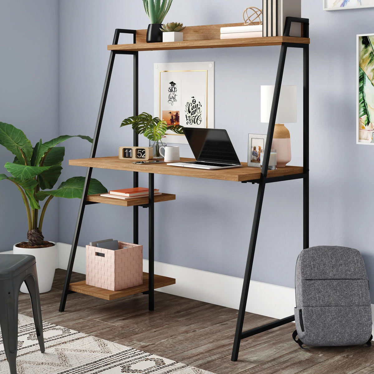 Desk with Hutch A299