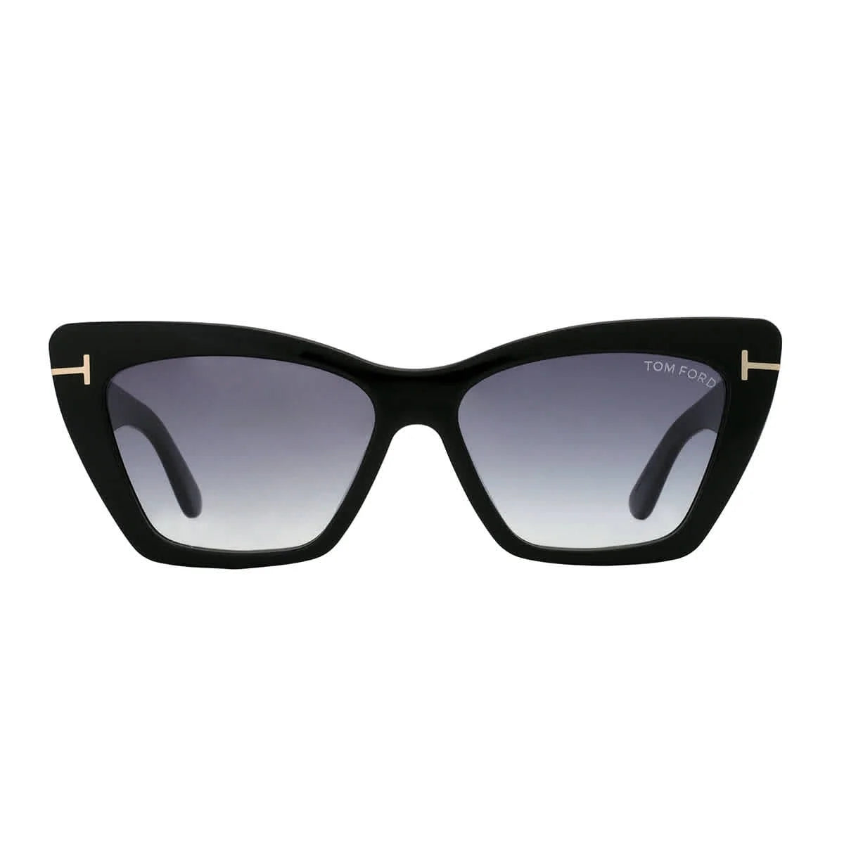 Grey Gradient Cat Eye Sunglasses I486538