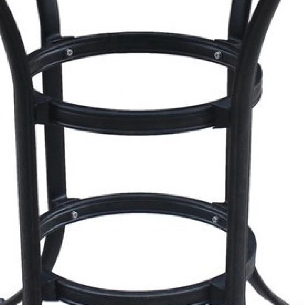 42" Aluminum Round Bar Table with Umbrella Hole J48900