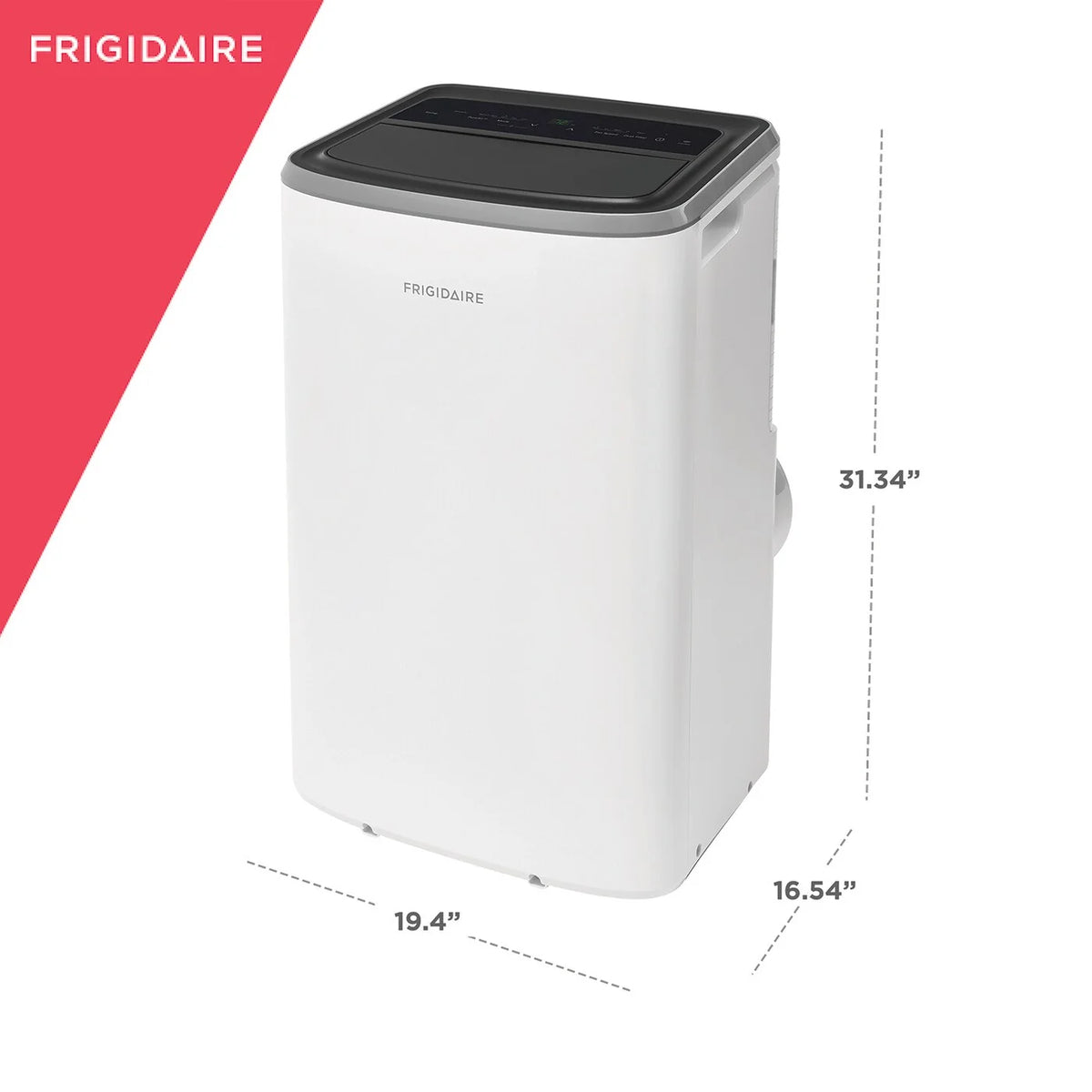 14,000 BTU 115V Portable Air Conditioner White L358