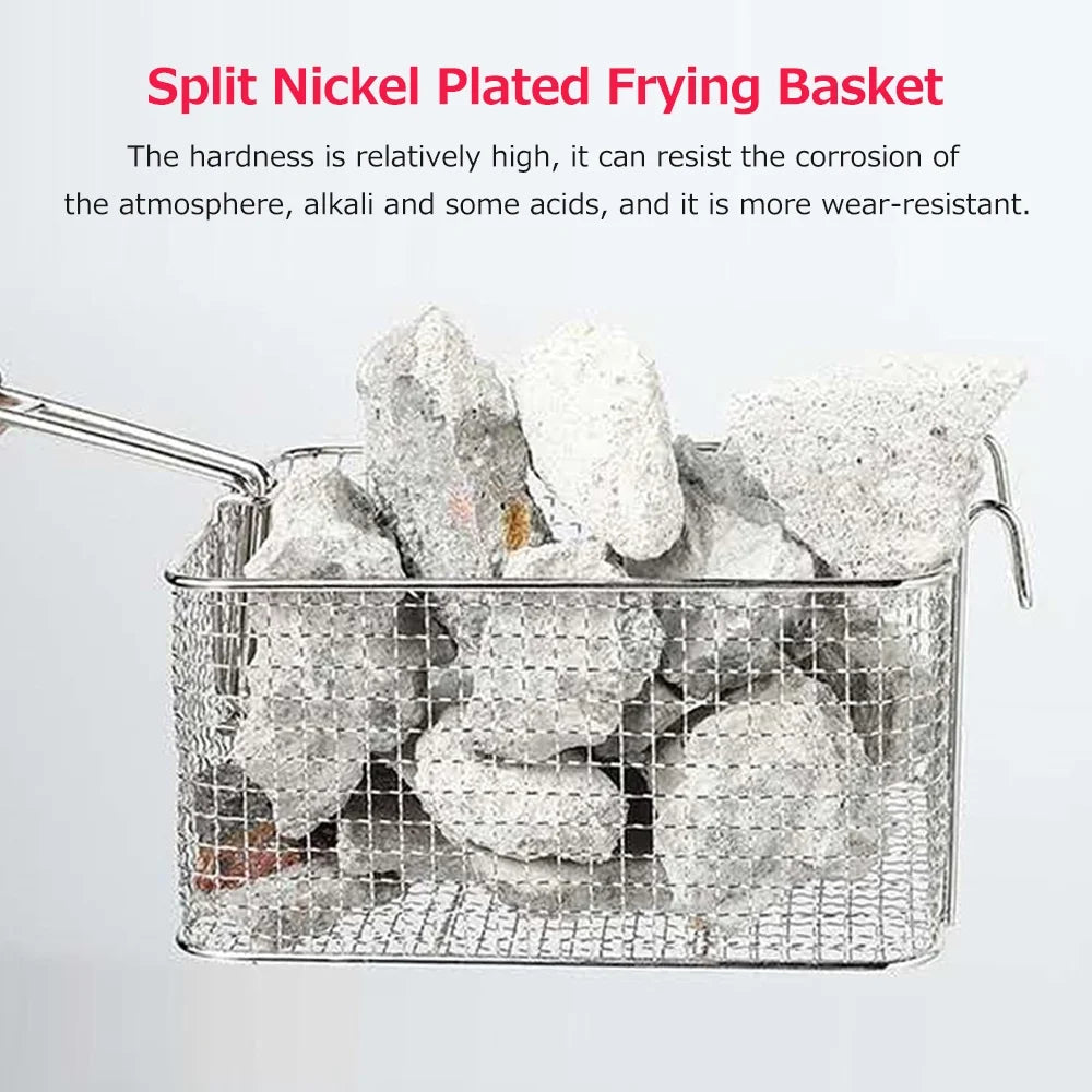 6L 2500W Stainless Steel Electric Fryer X399