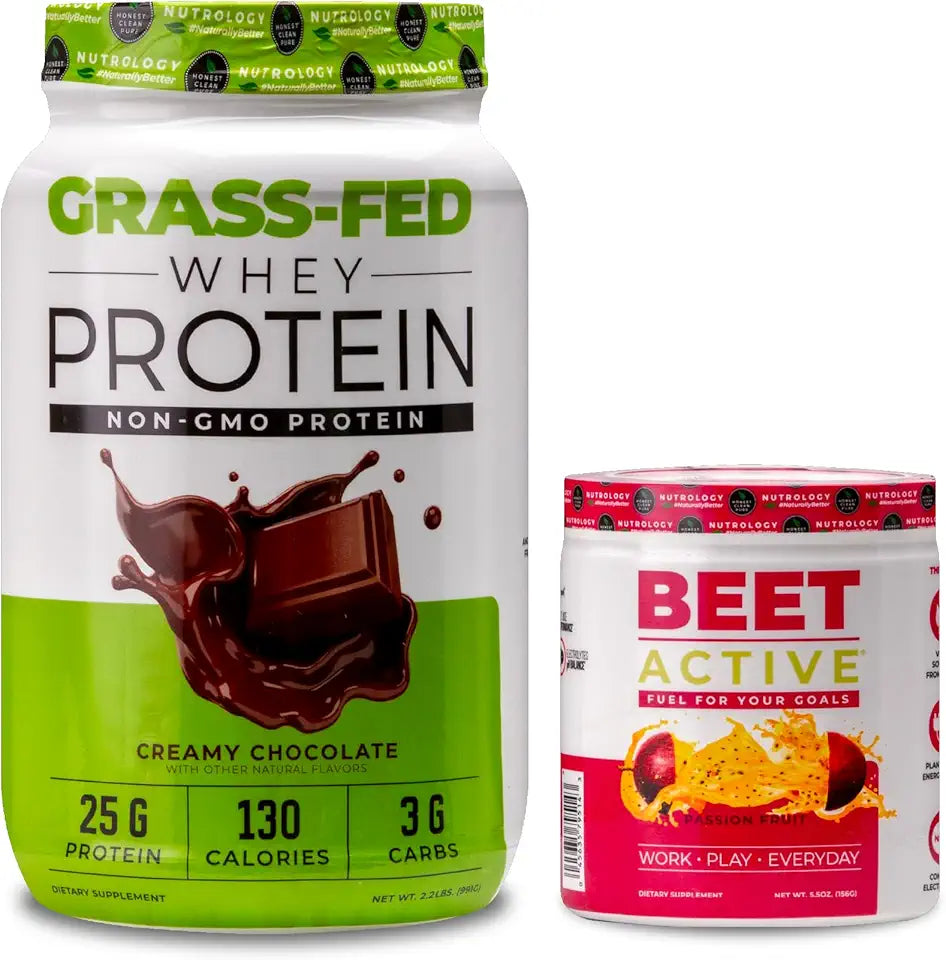 Grass Fed Whey Protein Powder Creamy Chocolate Flavor 28 Servings K733697
