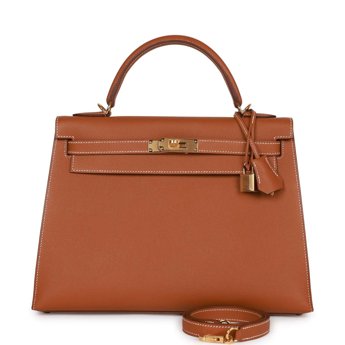 Gold Epsom Leather Bag H890