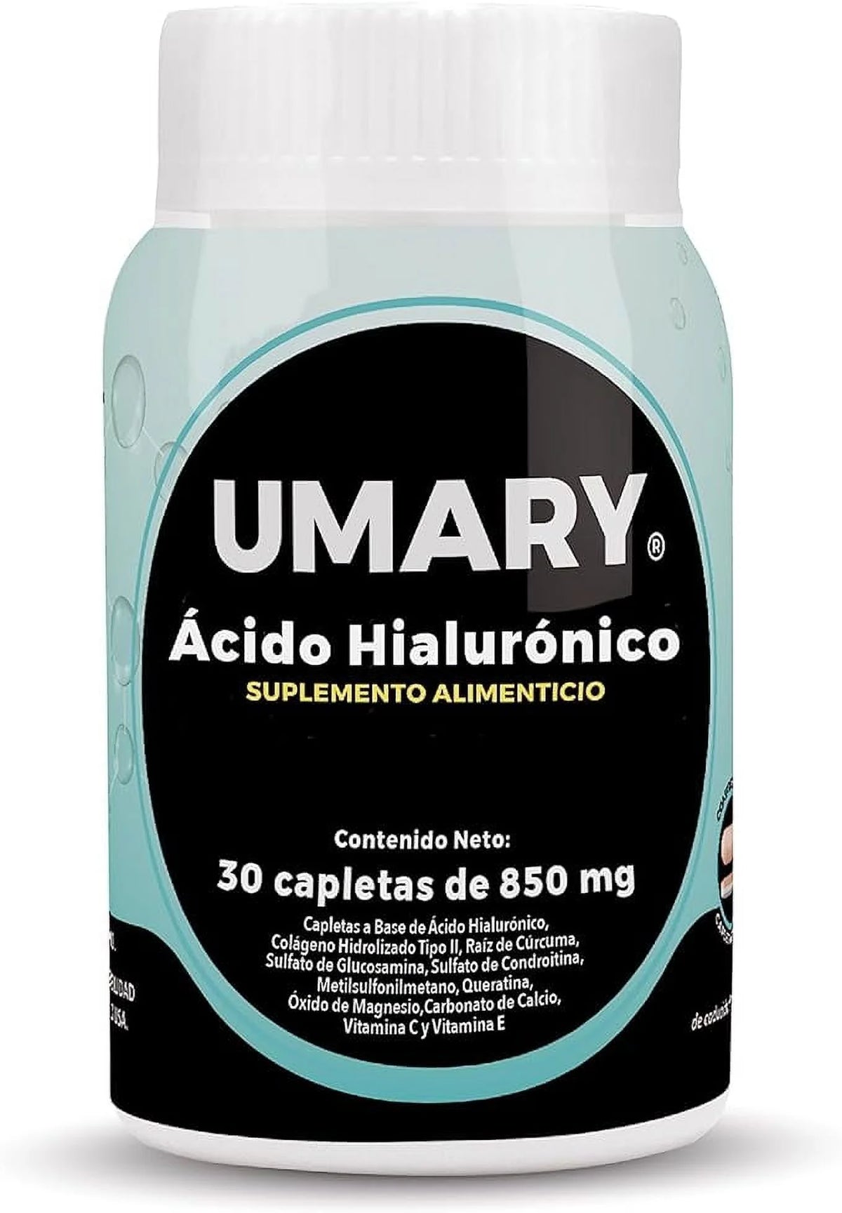30 Caplets 850 mg + Hyaluronic Acid 100 ml Q3188